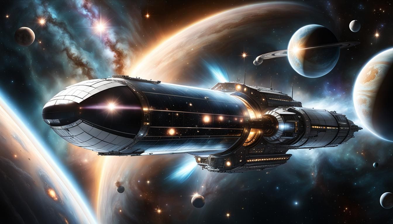 Genesis Ship  by @IndiCat