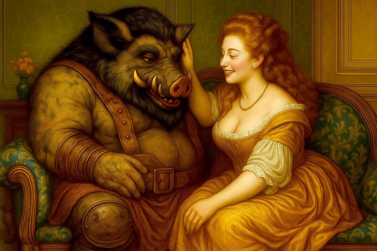 Madame Puff invites Tusker to her Parlour