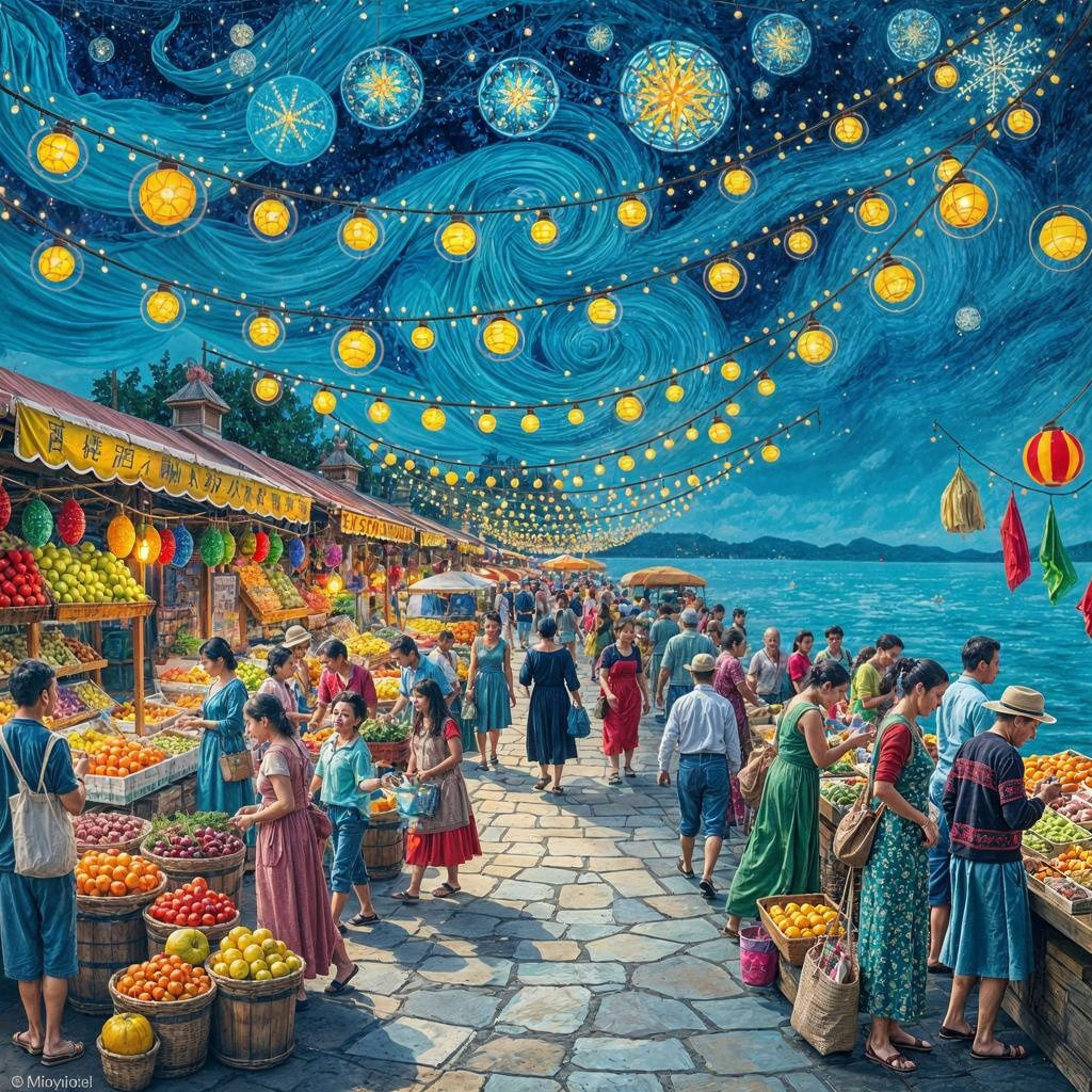 Lakeside market  by @Crazylady 