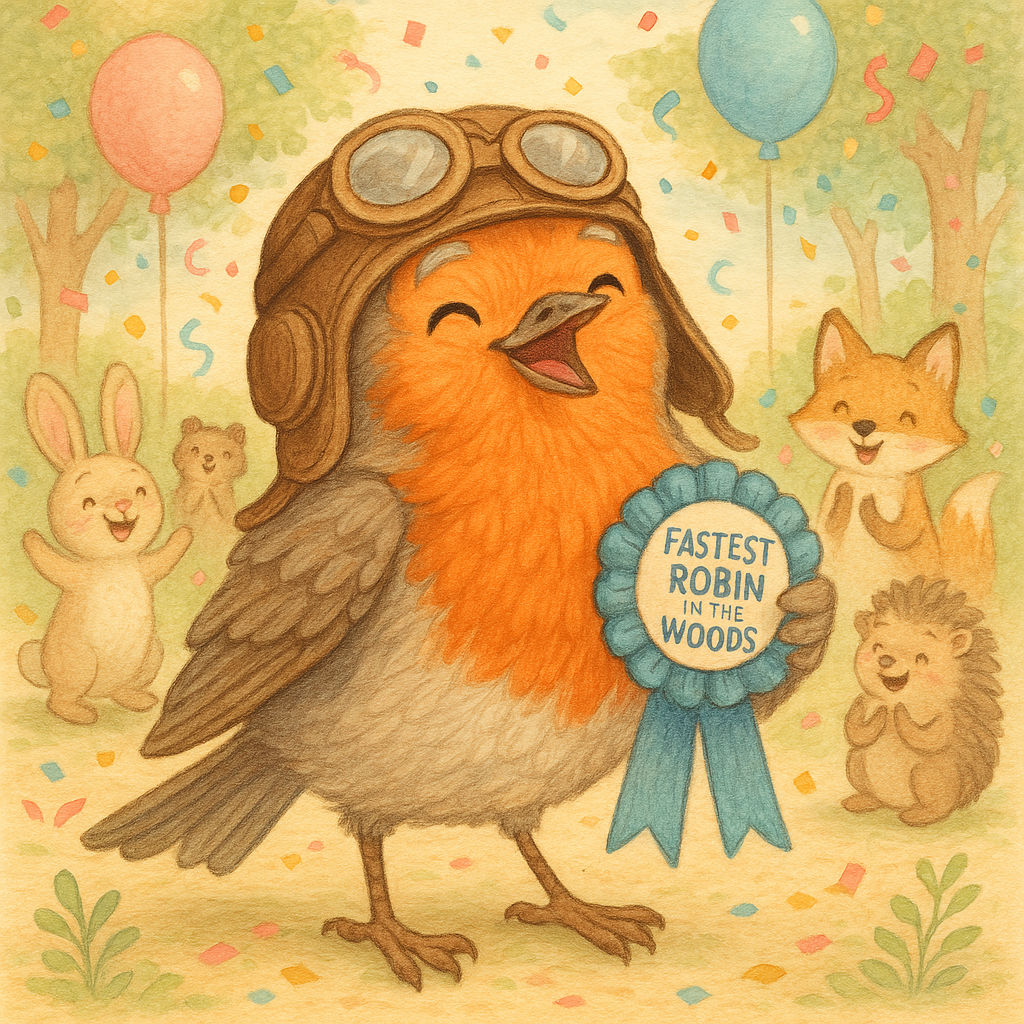 Fastest robin in the woods