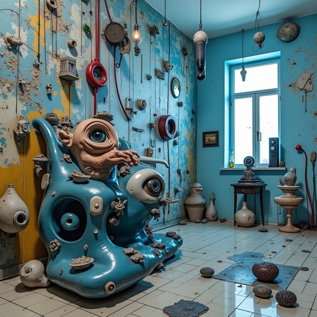 Surrealist Artistic Deception in Alternate Dimension