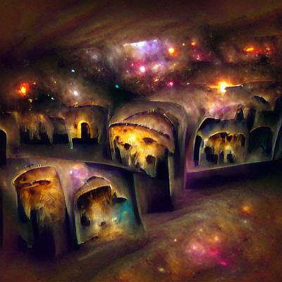 Catacombs of a galactic citadels