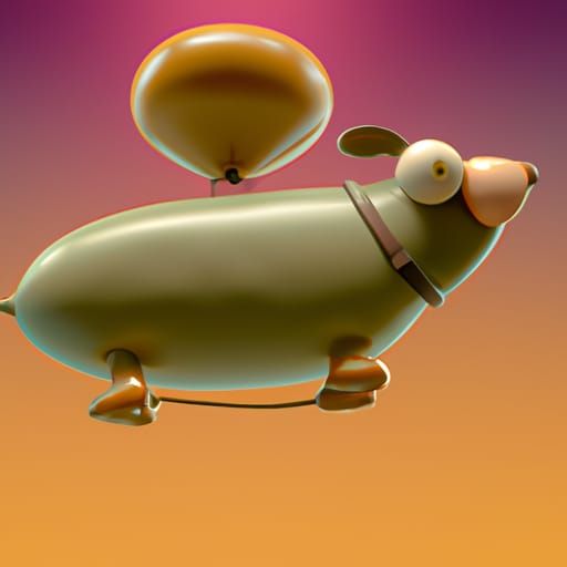 dog blimp