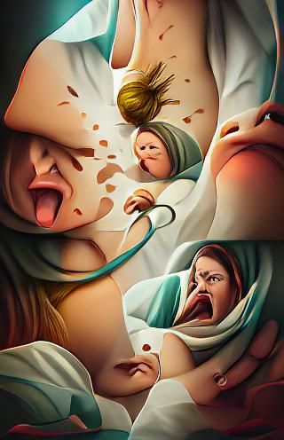 The pain of childbirth