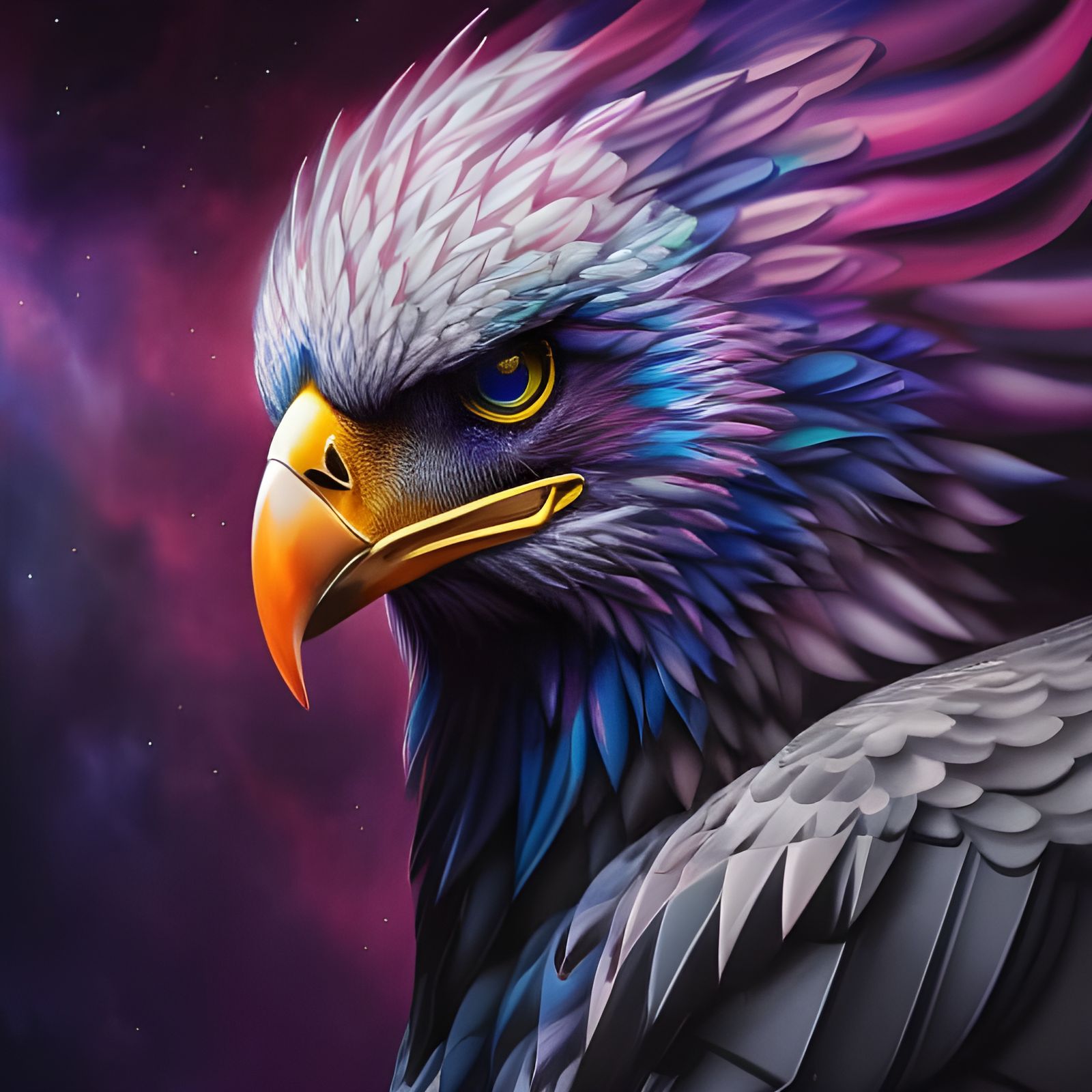 Perched on the Cosmos  by @MikThor