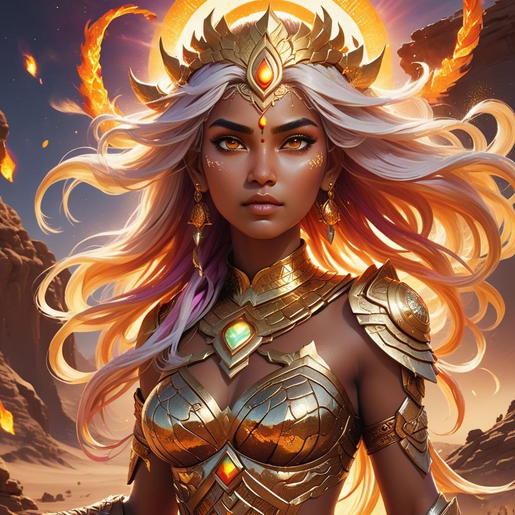 A fierce and powerful warrior