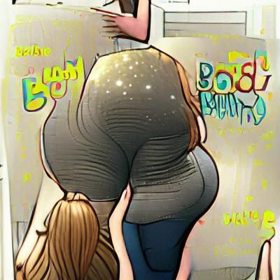 Big booty comic