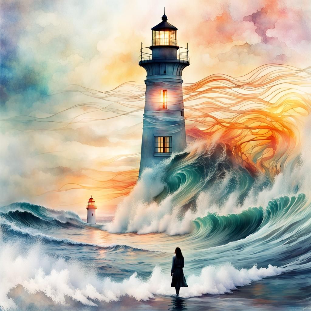 Lighthouse   by @Vochomurka