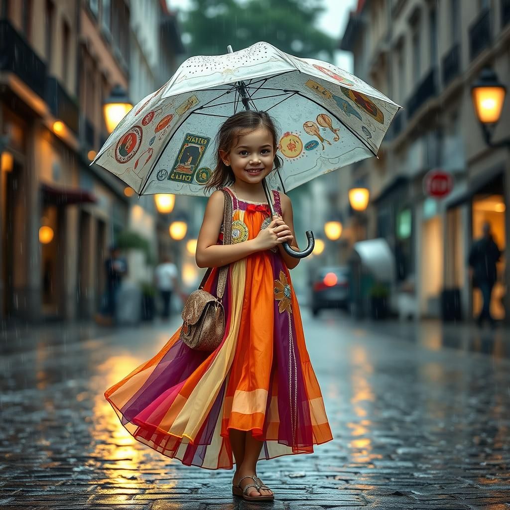 A Girl in Rain