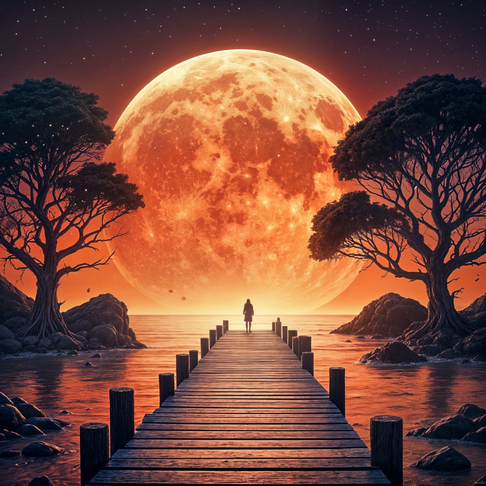  dramatic moon  by @DSS77