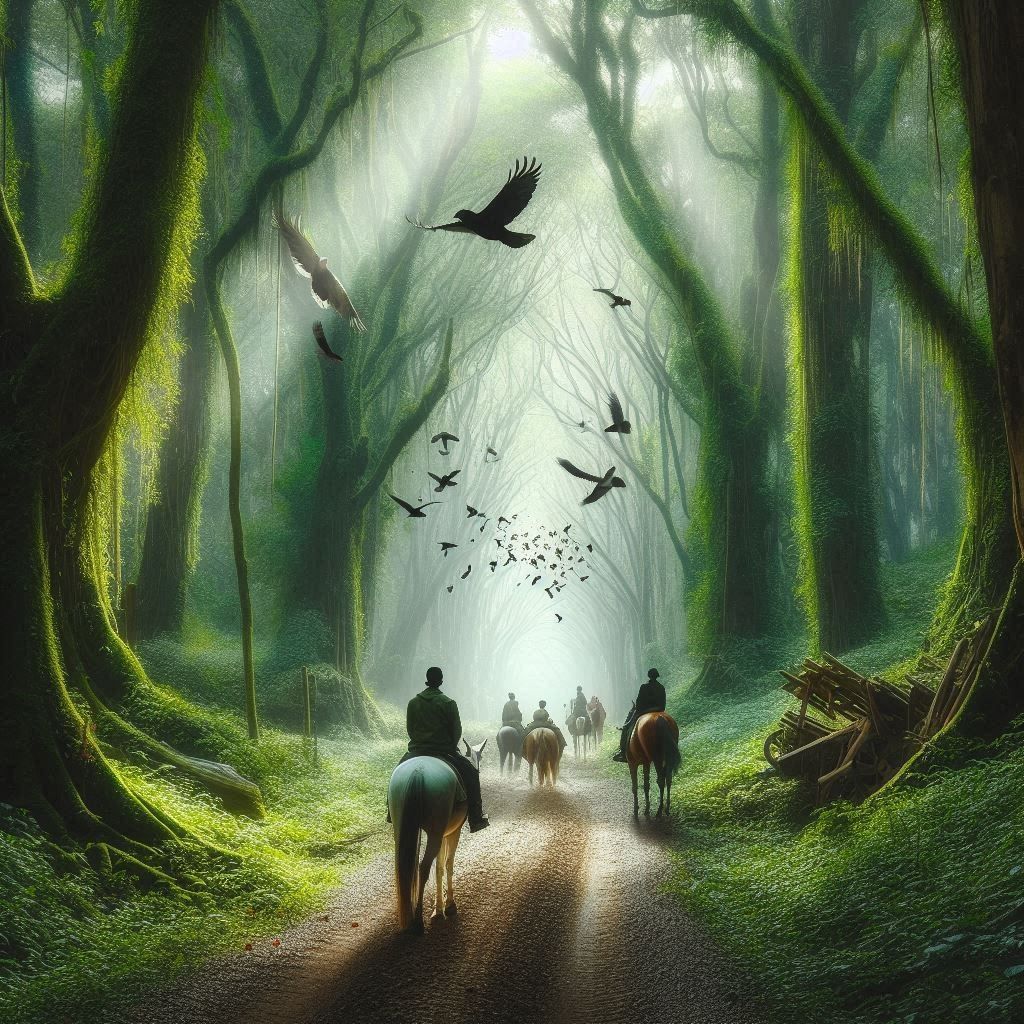 "Venturing Into The Enchanted Forest"