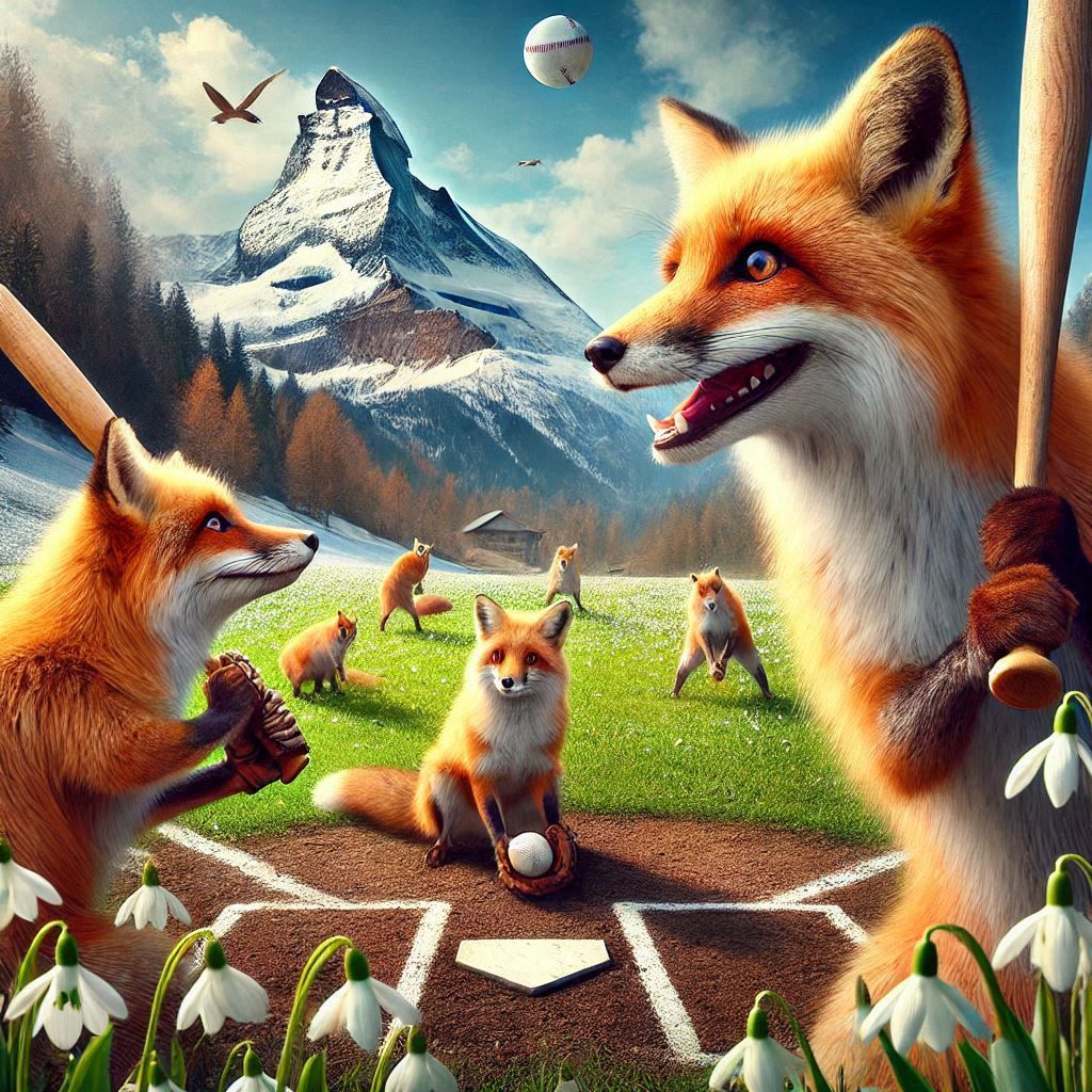 Playing Baseball First Time !!