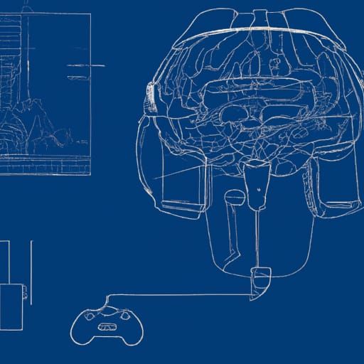 blueprint of neuro-link Bluetooth human brain to pc technolo...