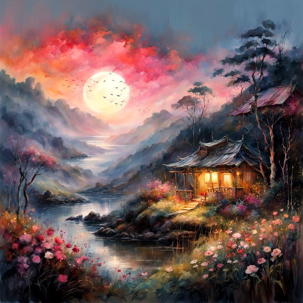 Lakeside Bliss  by @Artless
