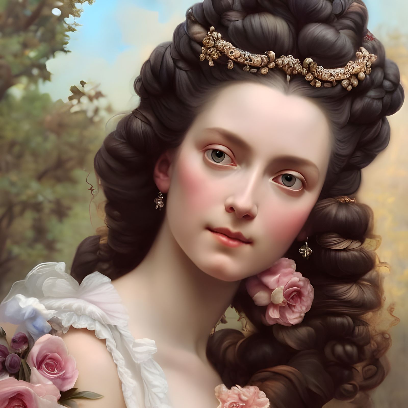 Marie Antoinette - AI Generated Artwork - NightCafe Creator