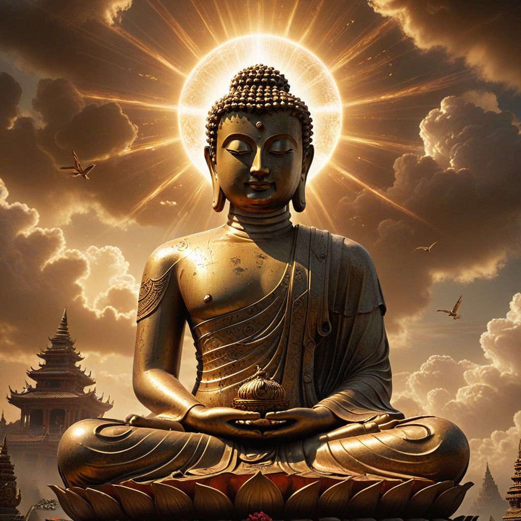 The Buddha's Sermon in Trayastrimsa Heaven, a Cinematic Digi...