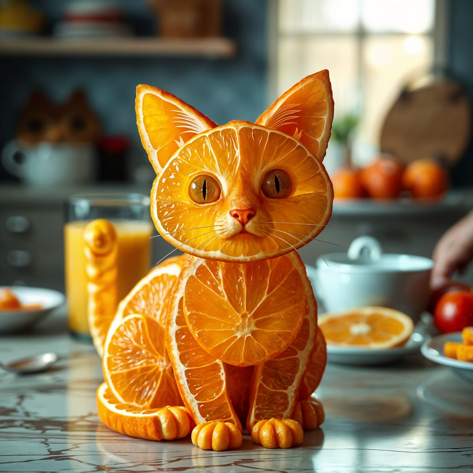 Slices of Purrfection!  by @Artificial Artistry