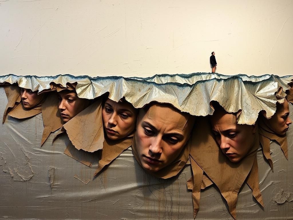 Psychedelic Convergence: A Surreal Digital Art Piece