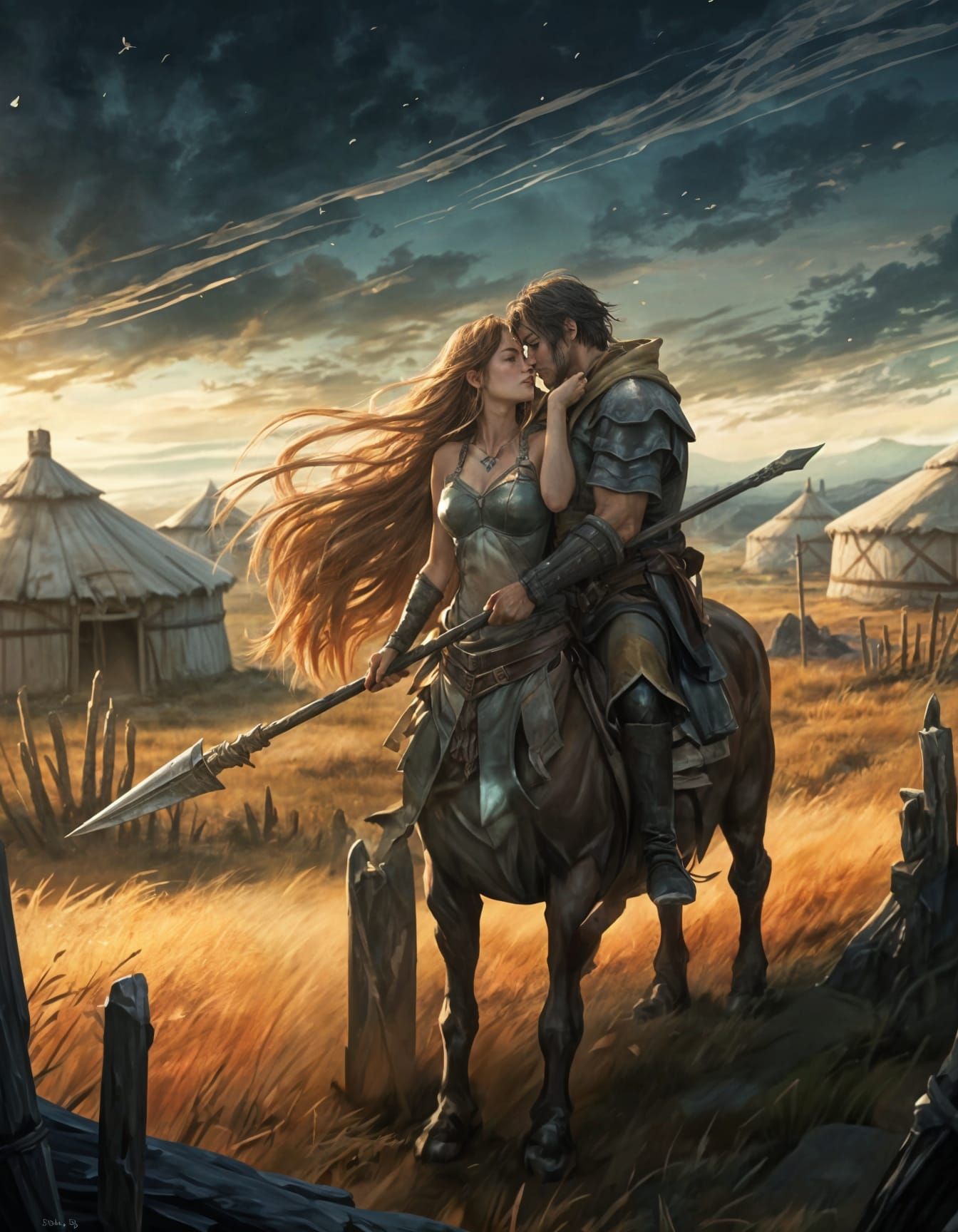 Steppe Lovers  by @Tenseginger