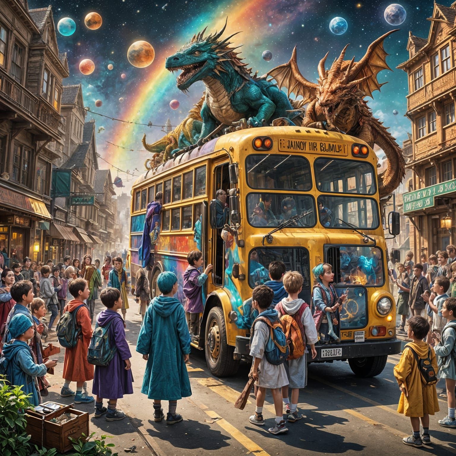 Back to school bus  by @Chief_Runs-with-scissors