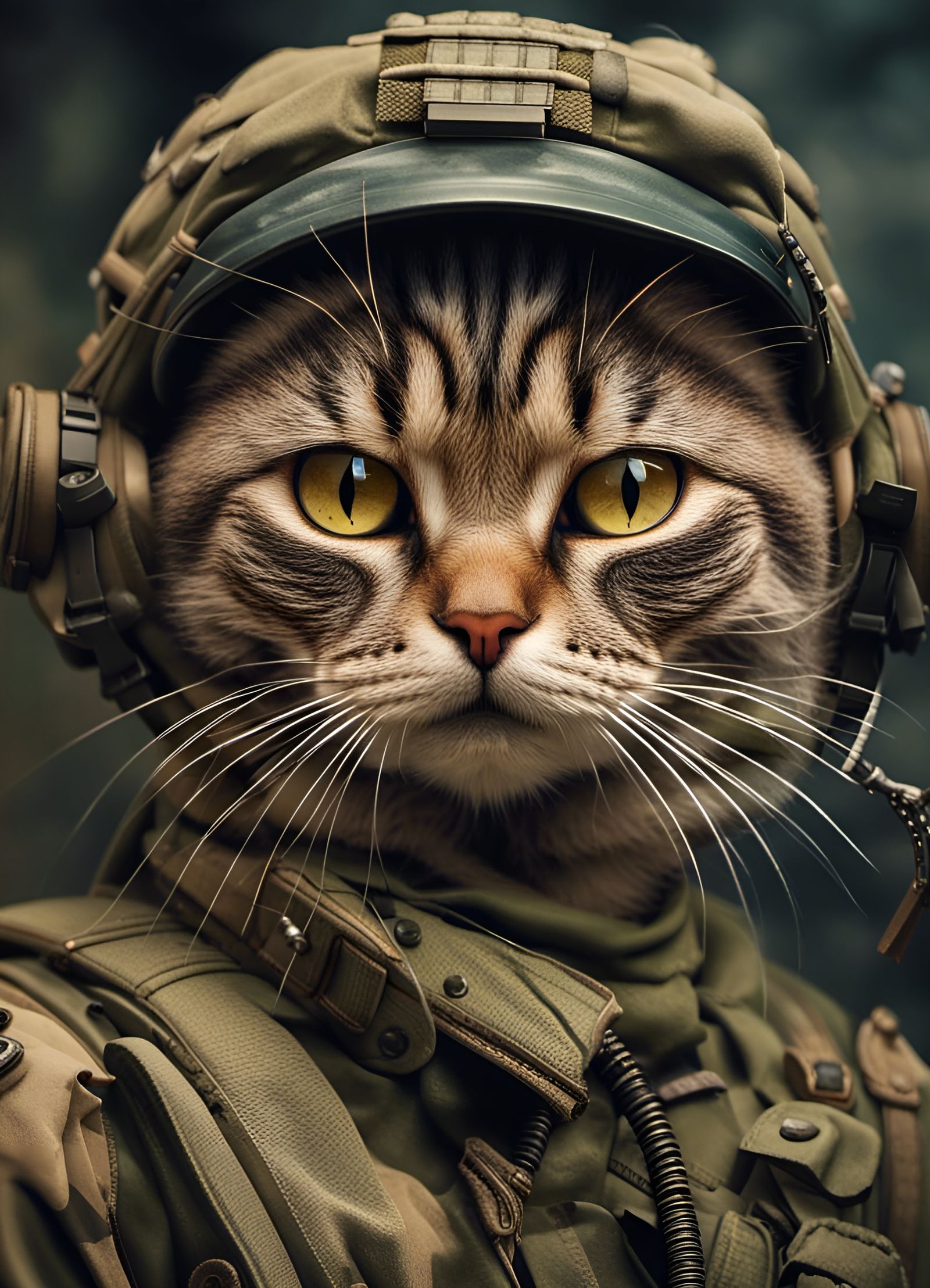 Commander Catnip - AI Generated Artwork - NightCafe Creator