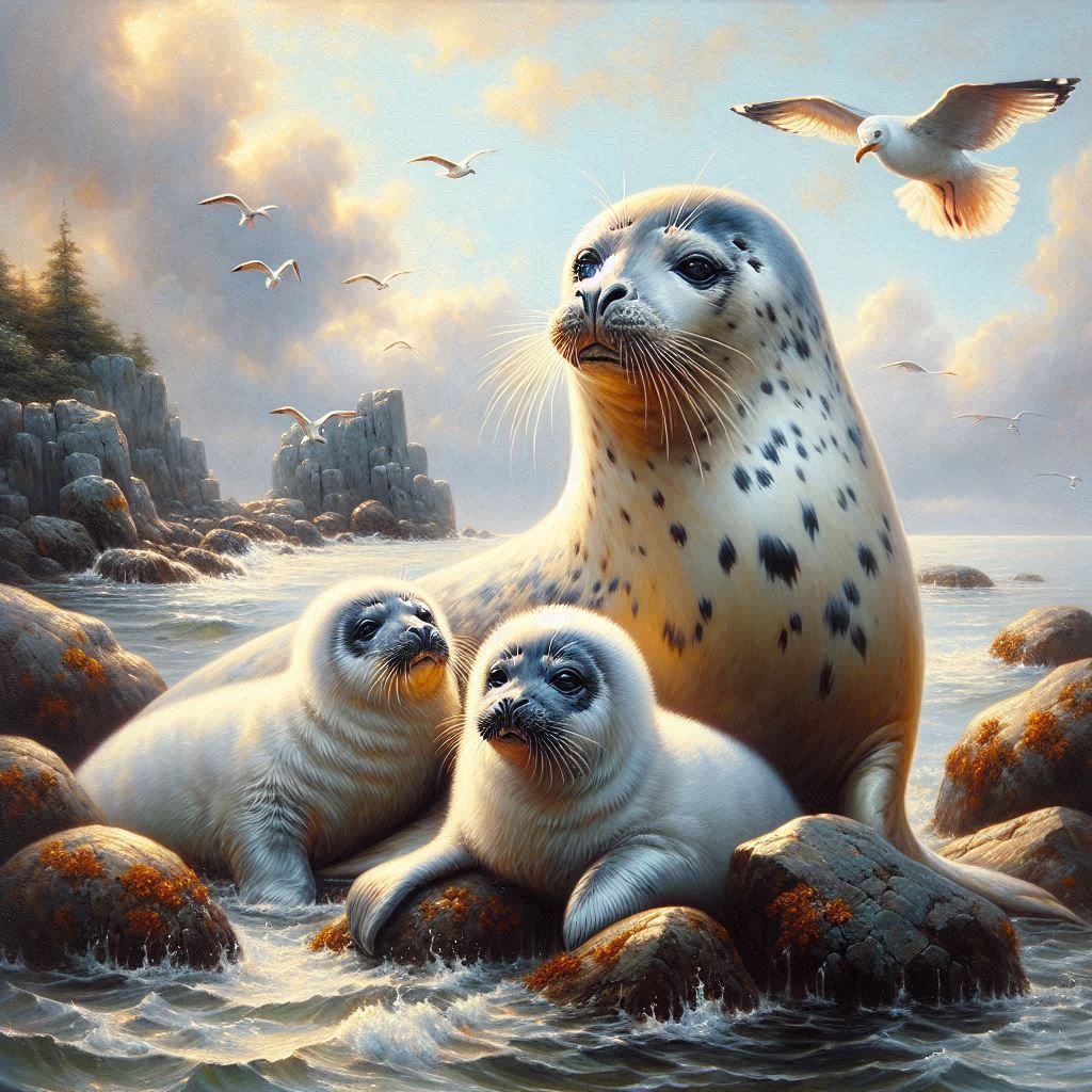 Seal pups