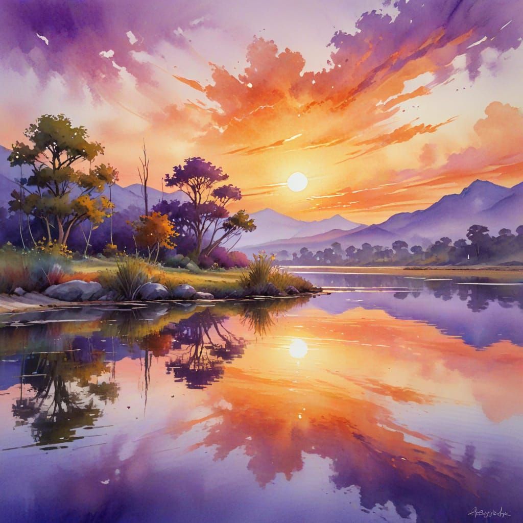 May the sunlight's glow enforce peace...  by @Rem