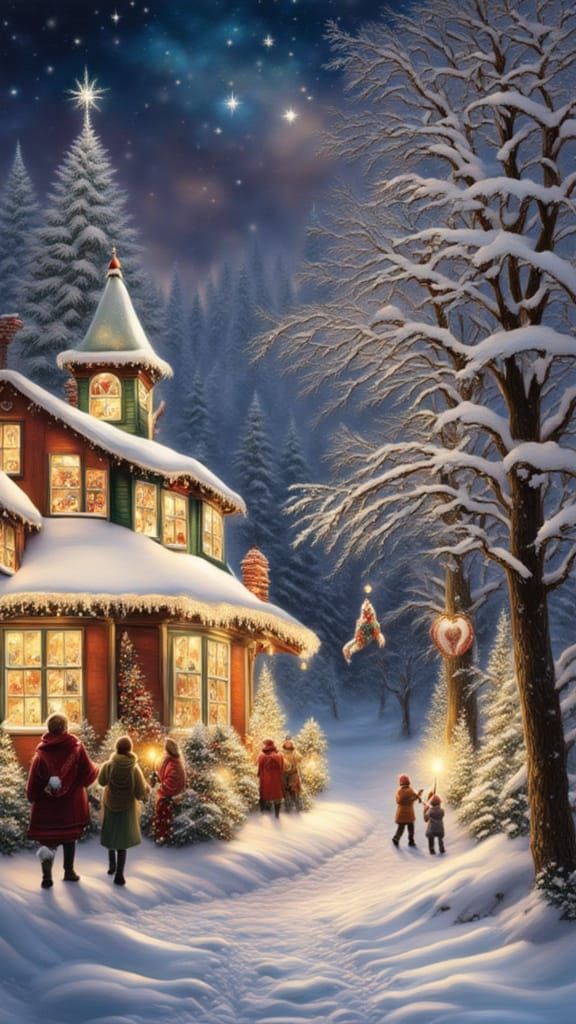 <lora:ChristmasFluxV0001:1.0>