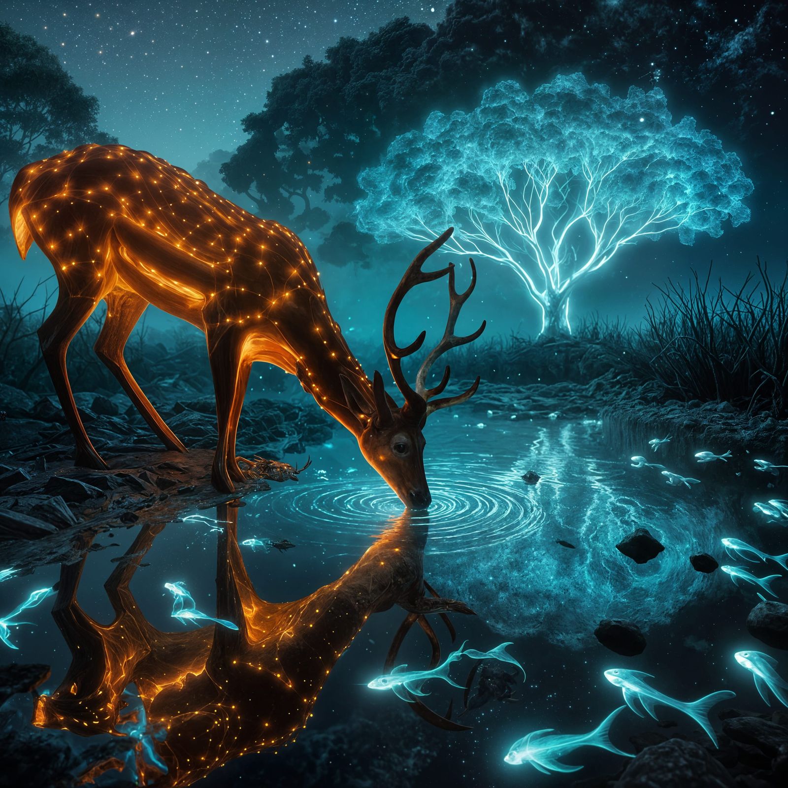 Fantasy forest  by @Vedant raje 06