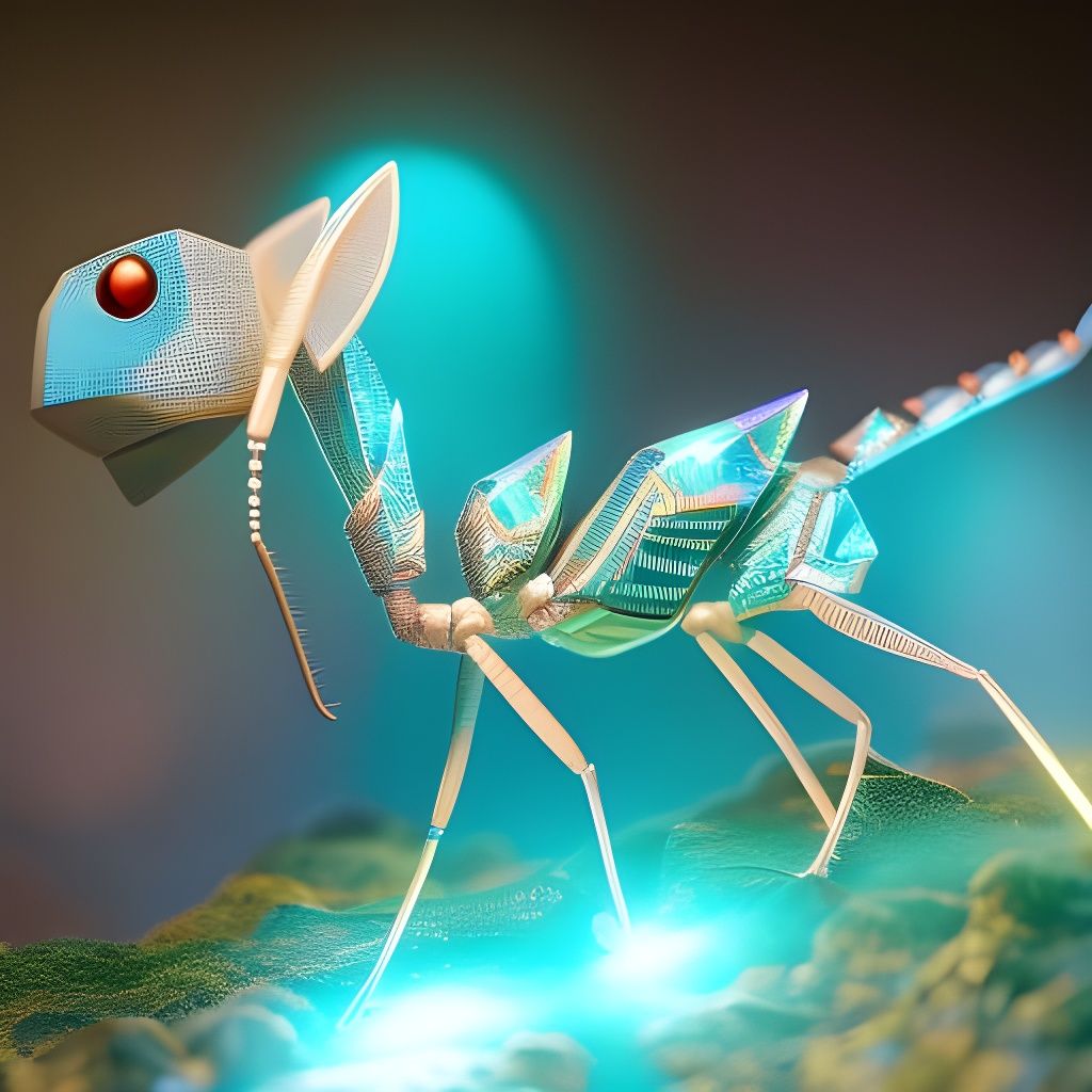 unidentified insect - AI Generated Artwork - NightCafe Creator