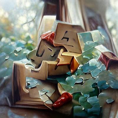 My letters are a puzzle that was never meant to fit in place