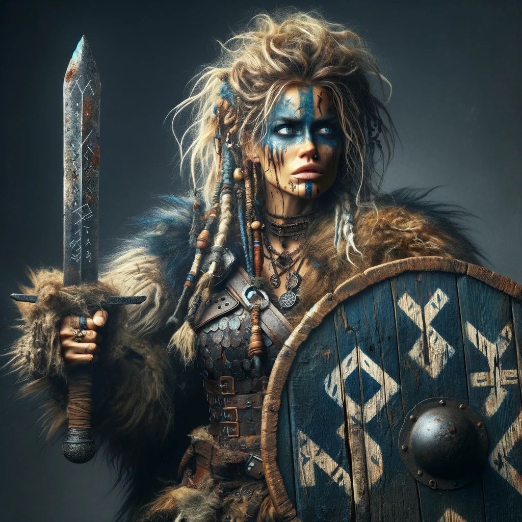 Owlbear Tribe Shieldmaiden