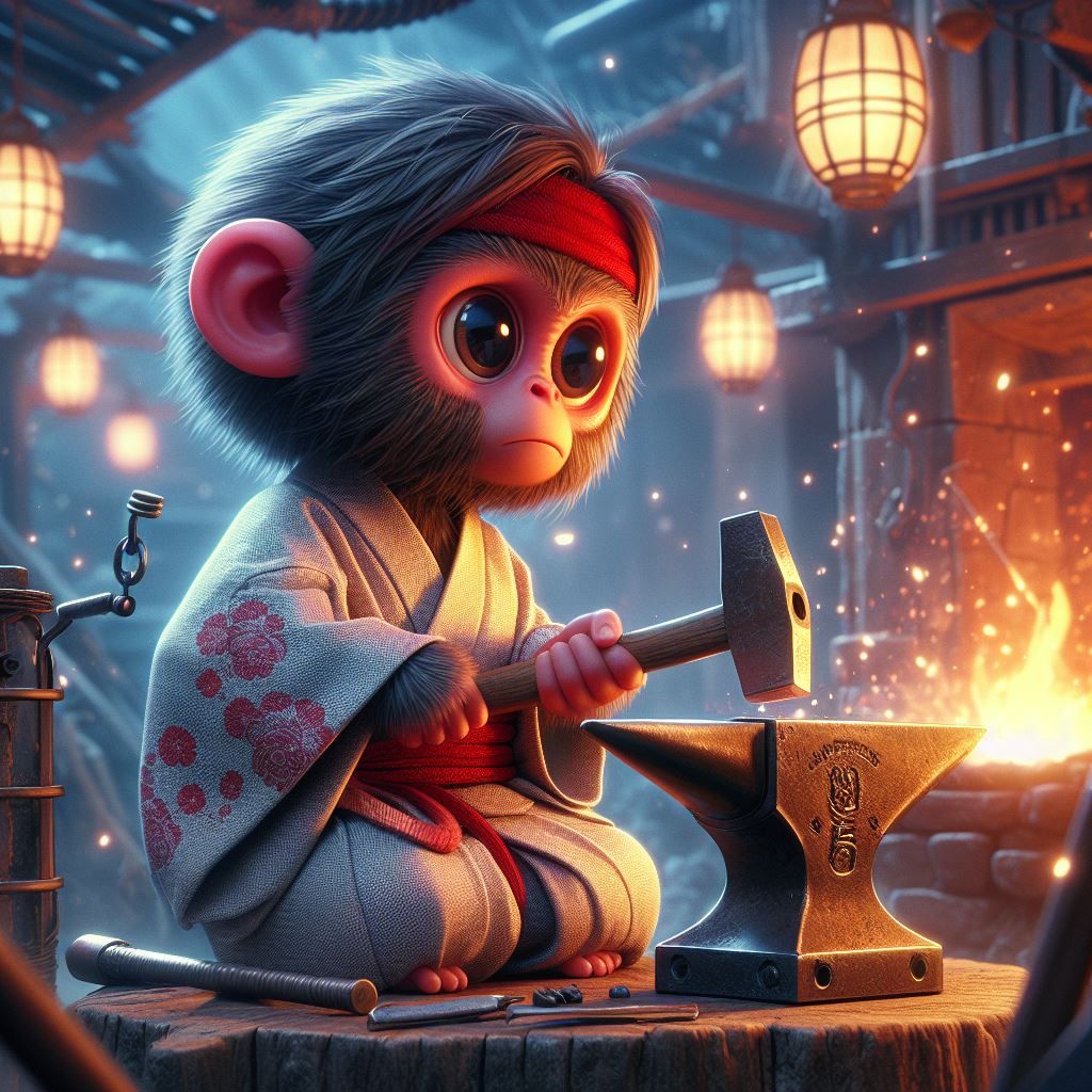 The Forest Series: Saru Mac the Forgemaster apprentice