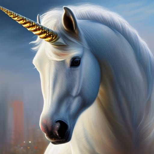 The Fabled Unicorn  by @Virginia Allain