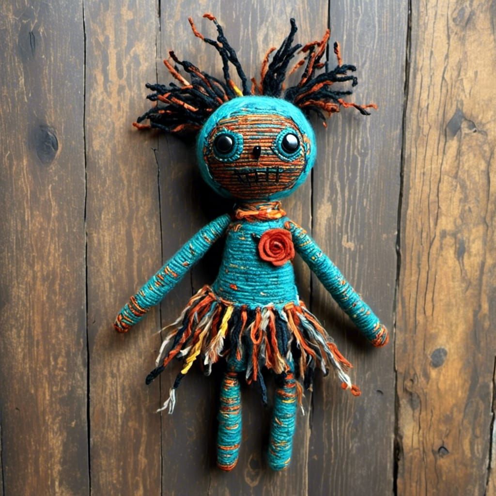 <lora:Voodoo People:1.0>Voodoo doll, misty, magic
