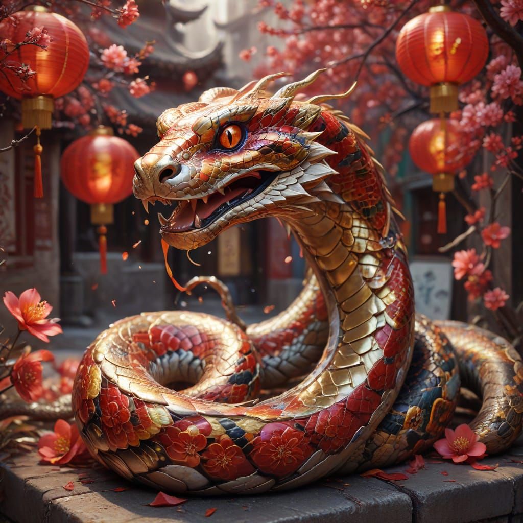 Daily Challenge #850: Year of the Snake  by @Soulwritten