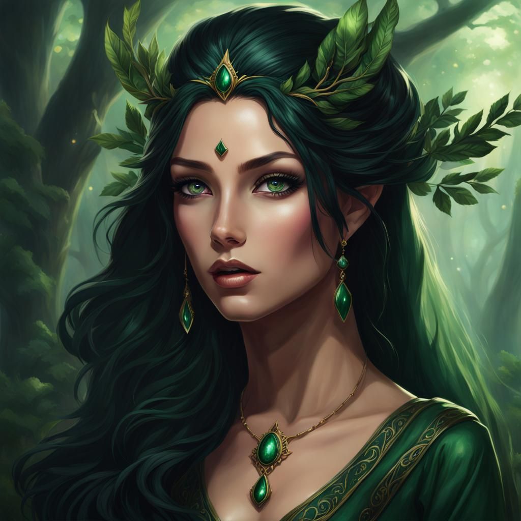 Naymora - Guardian of the Forest - AI Generated Artwork - NightCafe Creator