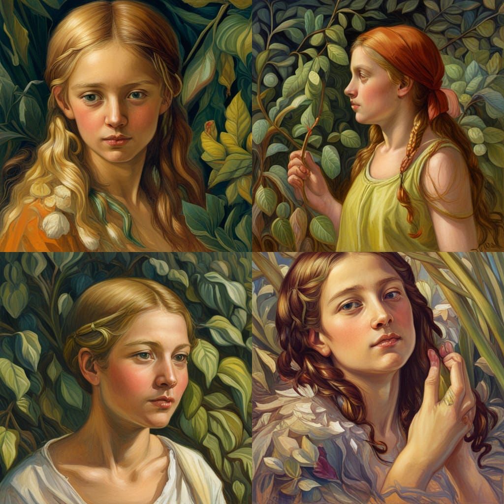 girl by Andrew Ferez and Marianne North
