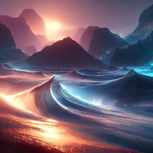 some waves in universe