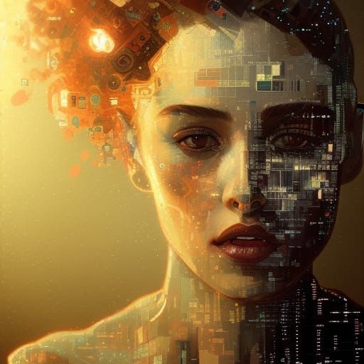 glitch in the system  by @Spatulah