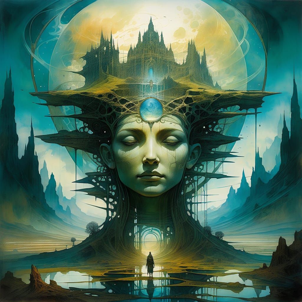 Oracle's Towering Refuge  by @Mason