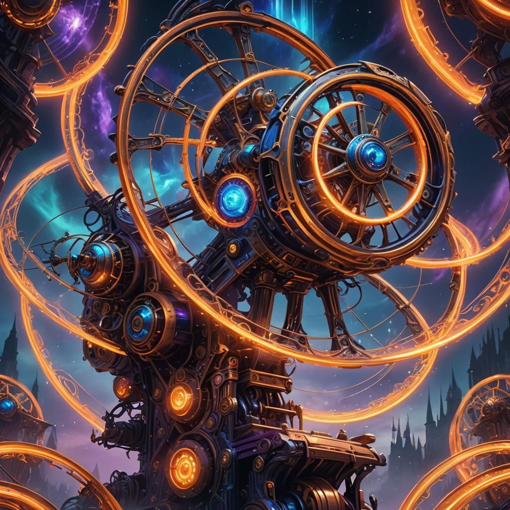 Ethereal Wheels: A Fantasy World in Unreal Engine