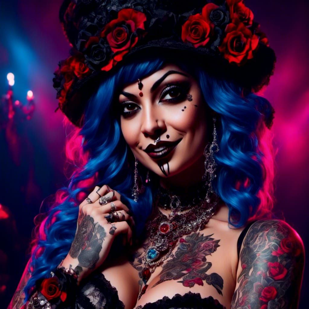 <lora:Glowing Aura:1.0> <lora:Macabre:1.0> <lora:Rococo-Horr...