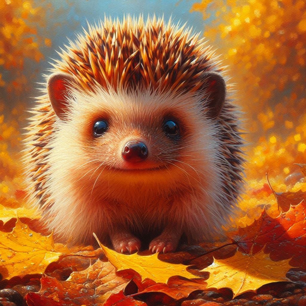 Hello Autumn! 🦔🍁