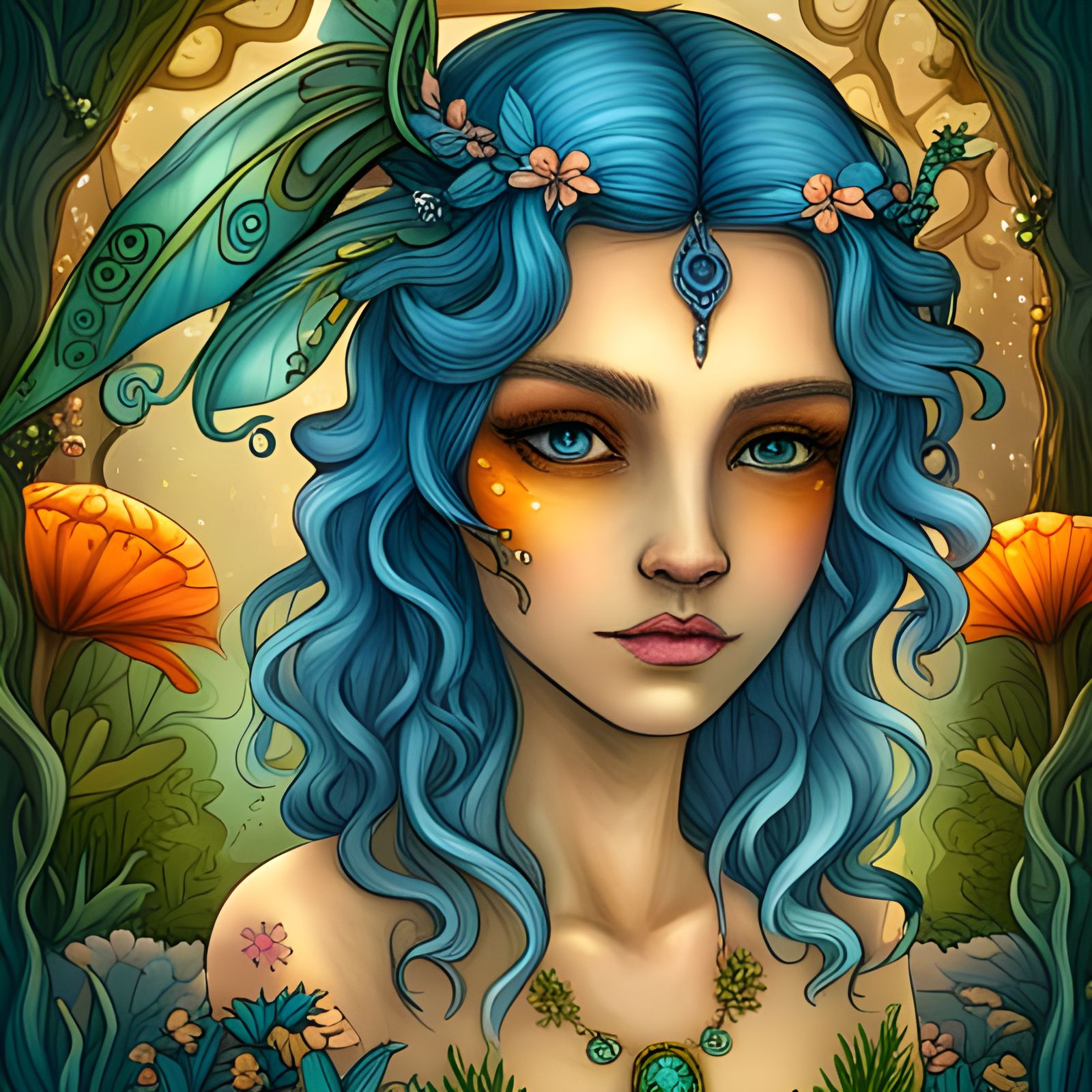Beautiful mystical Fairy.