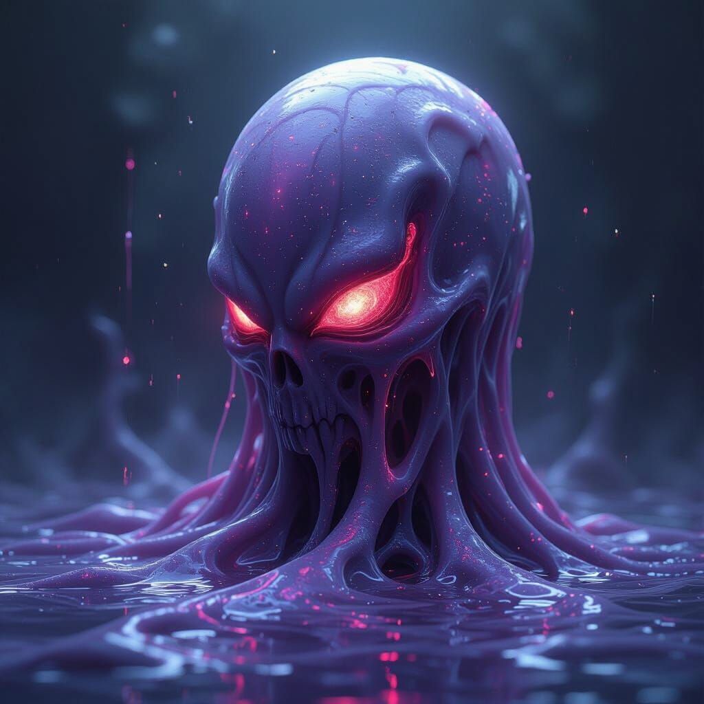 Redish purple symbiode



