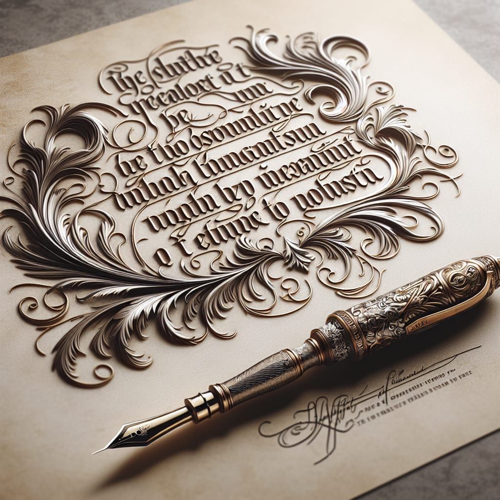 Calligraphy