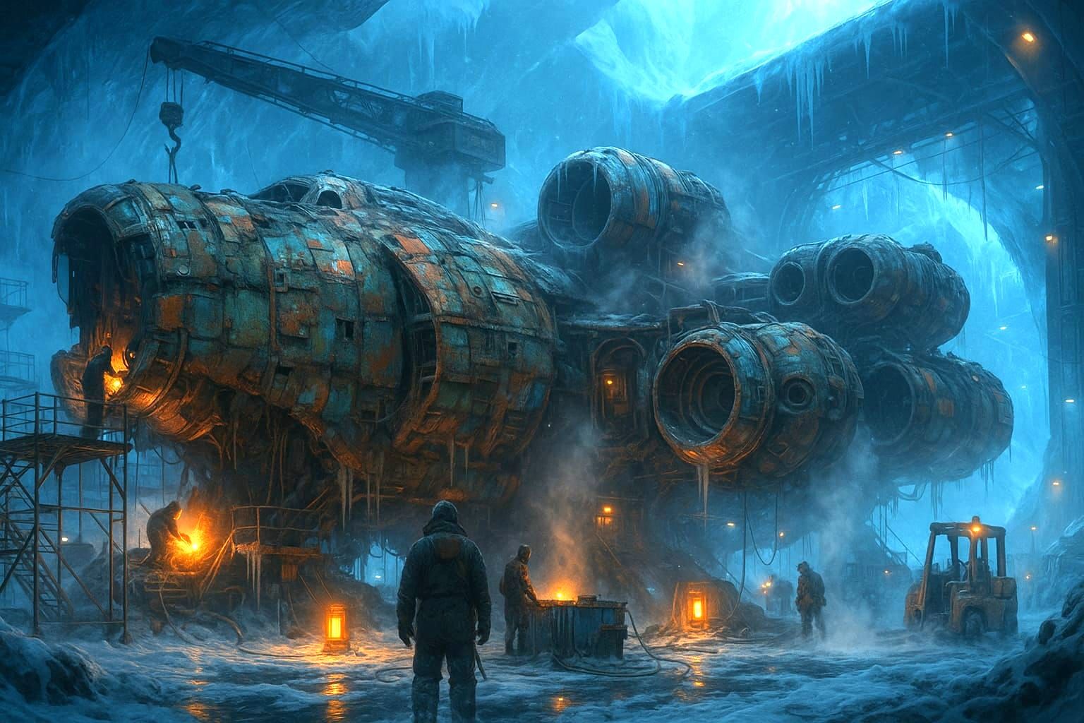 Spaceship  by @yoda69