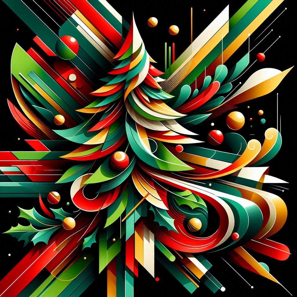 Abstract Christmas