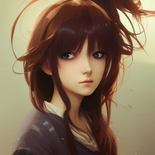 cute anime - AI Generated Artwork - NightCafe Creator